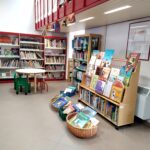 Sezione bambini e ragazzi della Biblioteca di Lodè