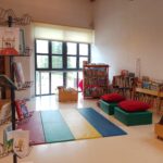 La zona dedicata ai bambini e ai ragazzi della Biblioteca Comunale di Galtellì
