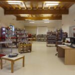La zona consultazione della Biblioteca Comunale di Galtellì