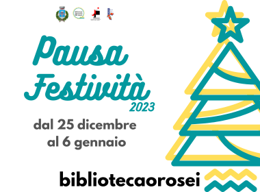 Biblioteca Comunale di Orosei – Pausa per le feste 2023