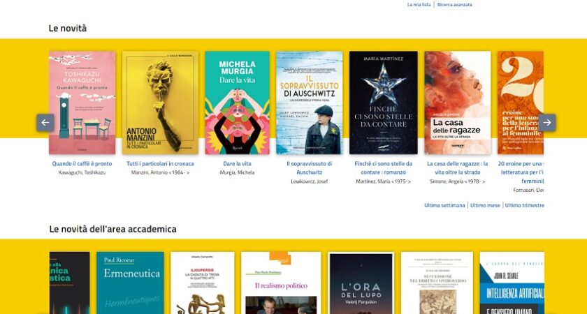 Il nuovo OPAC Bibliosar