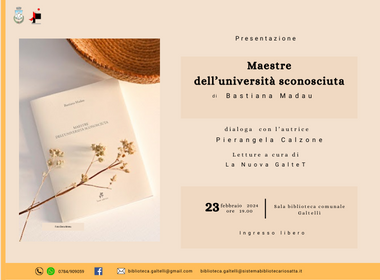 Presentazione libro “Maestre dell’università sconosciuta”