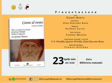 Presentazione libro “Che-i sa canna in su bentu”