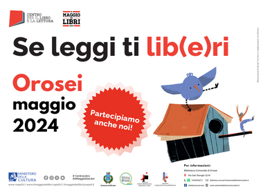 “Se leggi ti Lib(e)ri” il Maggio dei Libri 2024 a Orosei