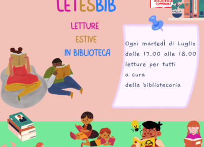Letture Estive in Biblioteca