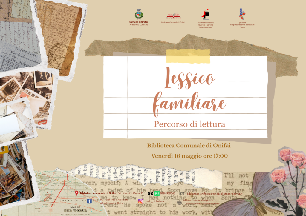 Lessico familiare, percorso di lettura – Onifai