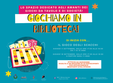 Giochiamo in biblioteca! – Irgoli
