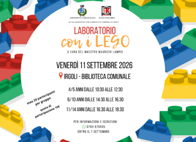 Laboratorio con i Lego® – Irgoli