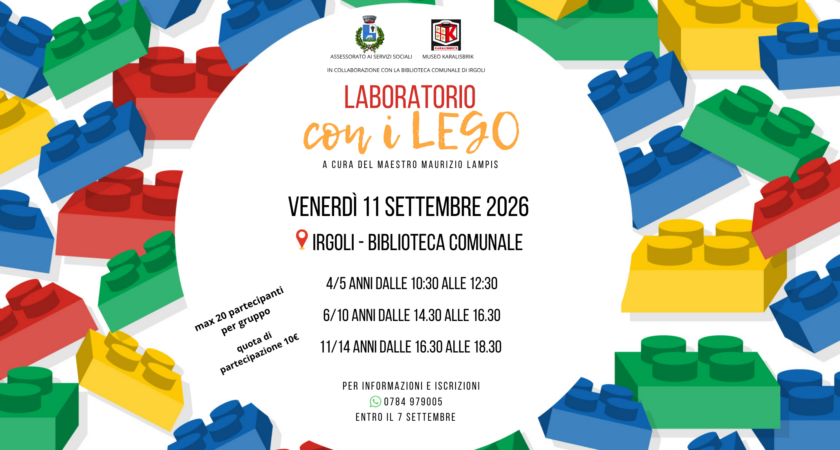 Laboratorio con i Lego® – Irgoli